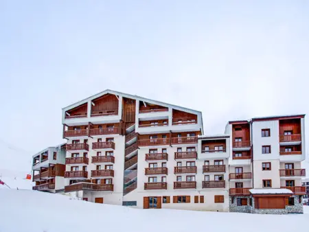 Studio ski à Tignes, balcon vue montagne, 4 personnes : photo 4