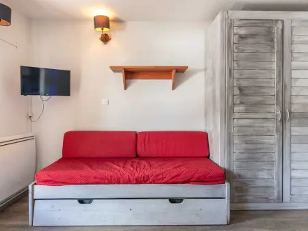 Studio ski à Tignes, balcon vue montagne, 4 personnes : photo 6