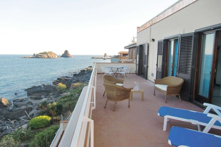 Appartement en bord de mer Aci Trezza, vue îles Cyclopéennes - Photo 1