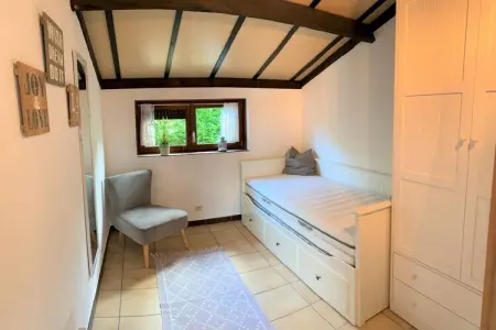 Maison 60 m² Bredene : jardin et barbecue côté dunes : photo 11