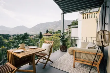 Appartement 65 m² à Meran, vue sur la ville et balcon : photo 15