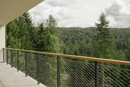 Chalet Magdalena à Hafling, sauna et vue forêt : photo 4