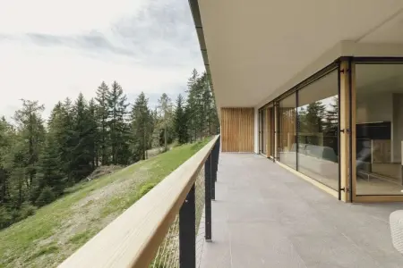 Chalet Magdalena à Hafling, sauna et vue forêt : photo 5