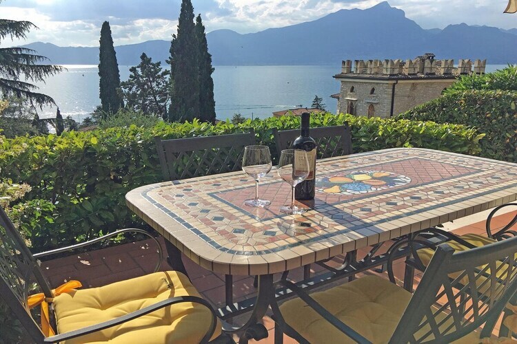 Maison 4 pers. Torri del Benaco, vue lac et piscine - Photo 5