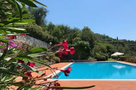Maison 4 pers. Torri del Benaco, vue lac et piscine