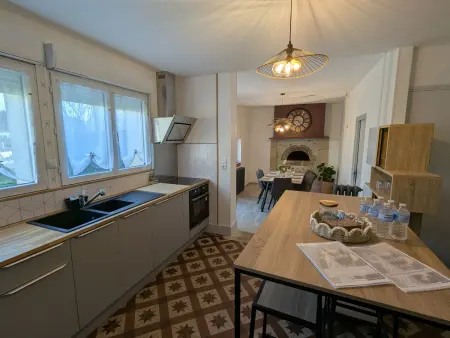 Location gite à Tavers, Maison de campagne, animaux admis - 6 pers.