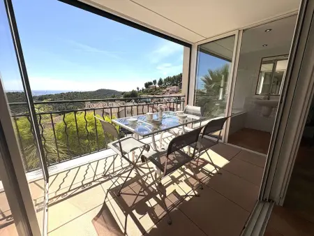 Location appartement à Saint Cyr sur Mer, Appartement vue mer époustouflante - 4 pers.