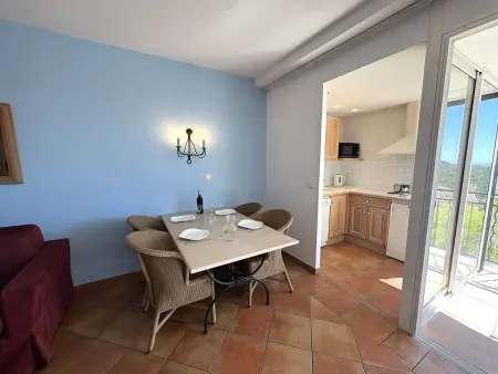 Appartement vue mer au Golf de Frégate - 4 pers. : photo 3