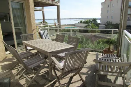 Maison 46 m² avec balcon sur lagon à Gruissan : photo 5