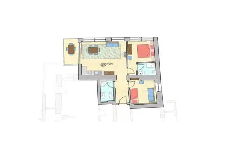 Maison indépendante 6 pers. à Nals, jardin et piscine : photo 25