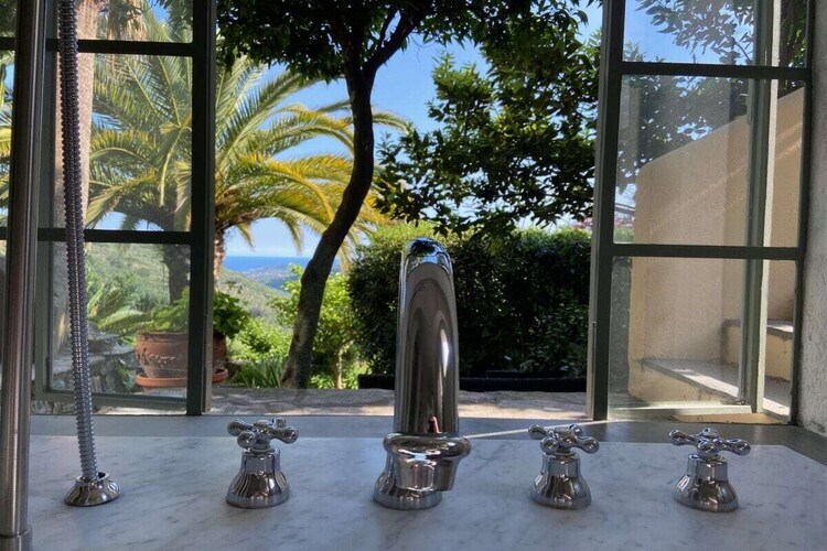 Villa Marcello à Vasia : maison vue mer avec piscine - Photo 21