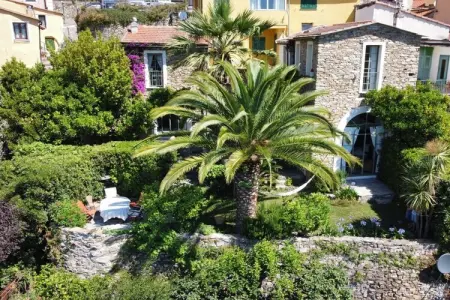 Villa Marcello à Vasia : maison vue mer avec piscine