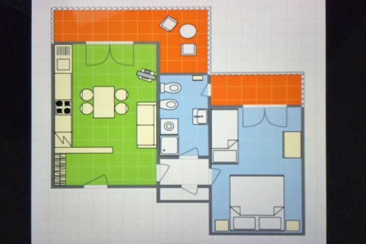 Maison Deiva Marina : 1 chambre, 2 balcons, parking privé - Photo 14