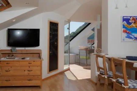 Appartement Bleu à Lana avec sauna privé et terrasse : photo 4