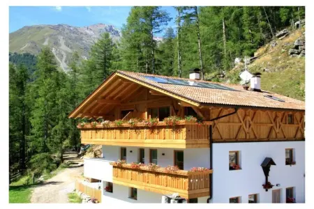 Waldruhe, appartement 4 pers. à Schnals avec vue panoramique : photo 1