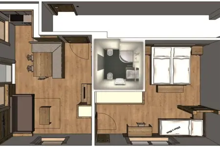 Maison Haus Oberpauler à Sexten, 4 personnes : photo 15
