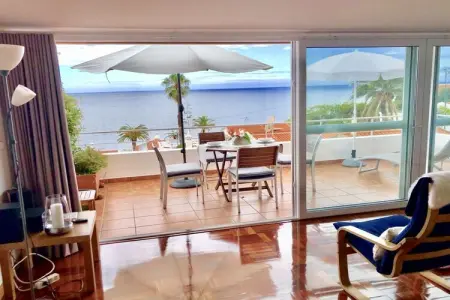 Maison Caniço de Baixo avec vue mer et terrasse couverte : photo 10