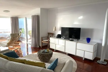 Maison Caniço de Baixo avec vue mer et terrasse couverte : photo 12