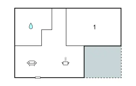Appartement 23 m² avec terrasse couverte à Bastia : photo 17