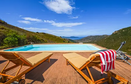 Maison 8 pers. à Appietto, vue mer et piscine : photo 9
