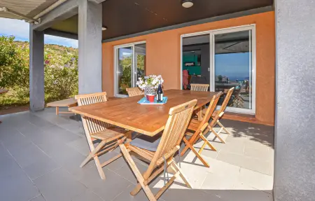 Maison 8 pers. à Appietto, vue mer et piscine : photo 13