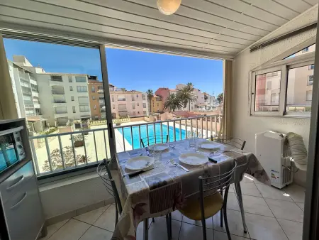 Studio mezzanine centre port Cap d'Agde, 4 pers. : photo 3