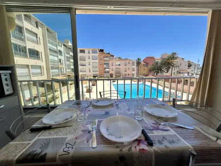 Studio mezzanine centre port Cap d'Agde, 4 pers. : photo 5