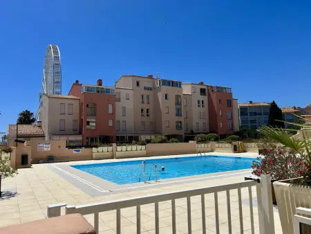 Studio mezzanine centre port Cap d'Agde, 4 pers. : photo 15