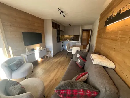 Duplex 6 pers. à 300 m du télésiège Petit-Châtel : photo 5