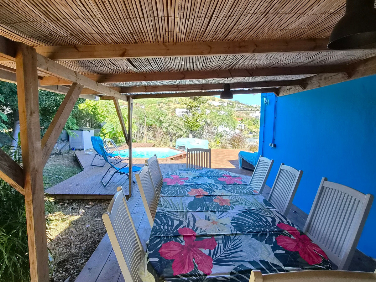 Villa Sang Dragon à Boucan Canot, piscine privative - Photo 10