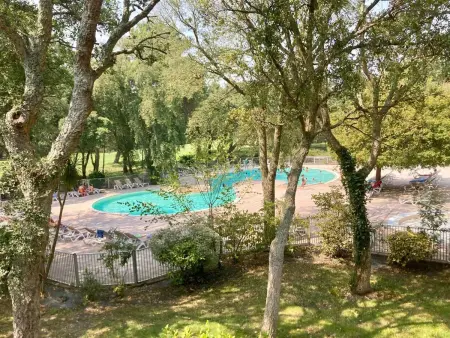 Location maison à Moliets et Maa, Maisonnette de tourisme avec piscine chauffée - 5 pers.