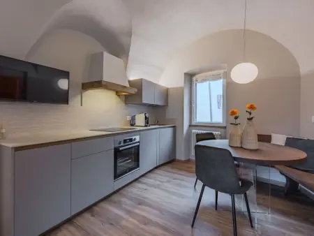 La Spada e La Fiamma, appartement rénové à Ossana : photo 6