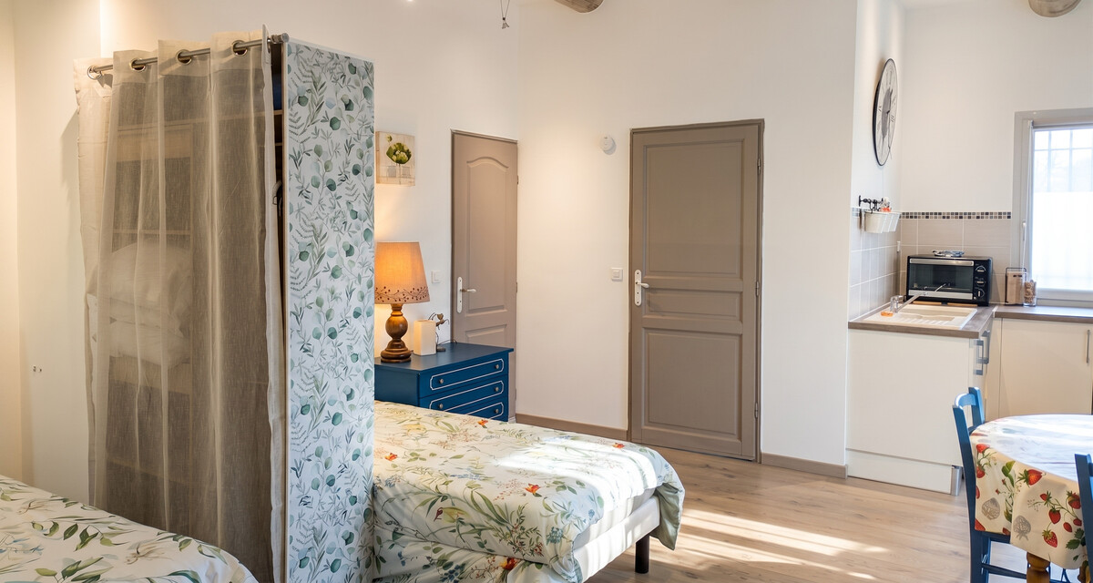 Studio 50 m² avec piscine partagée à Cabrières-d'Avignon - Photo 7