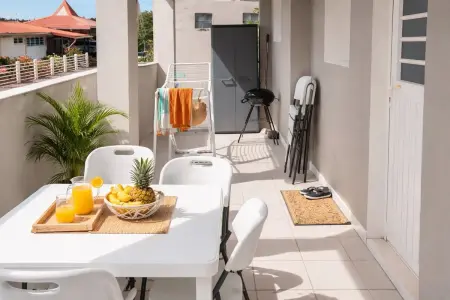 Maison avec terrasse et vue montagne à Rivière-Pilote, 4 pers. : photo 8