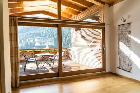 Maison 3 chambres Wolkenstein, terrasse vue montagnes : photo 15