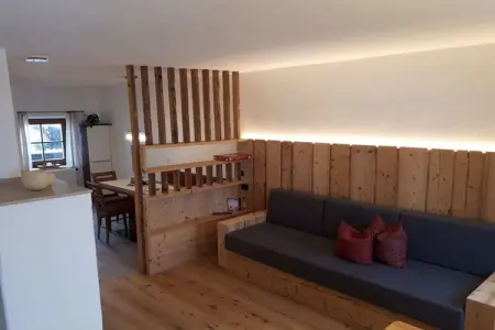 Maison 5 pers. à Voels am Schlern, jardin et jeux enfants : photo 16