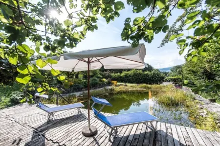 Appartement 42 m² Völs am Schlern, matériaux naturels : photo 6