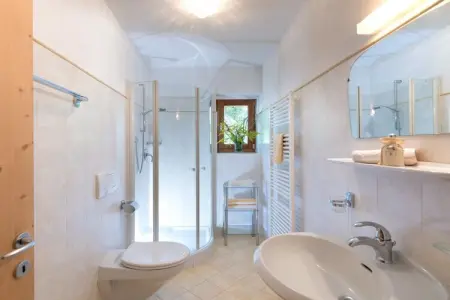 Appartement 42 m² Völs am Schlern, matériaux naturels : photo 17