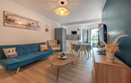 Appartement 2 chambres avec jardin à 850 m de la plage : photo 3