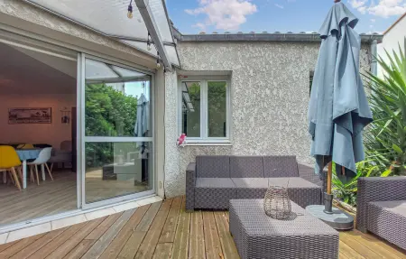 Appartement 2 chambres avec jardin à 850 m de la plage : photo 6