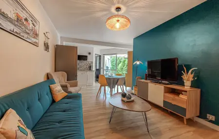 Appartement 2 chambres avec jardin à 850 m de la plage : photo 9