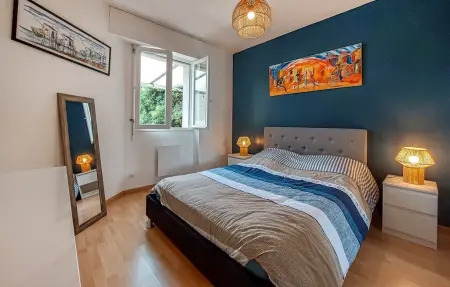 Appartement 2 chambres avec jardin à 850 m de la plage : photo 13