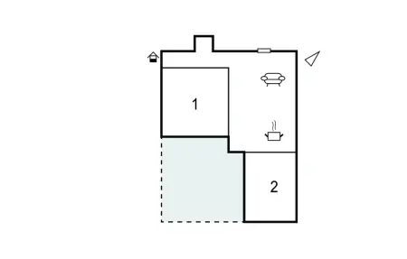Appartement 2 chambres avec jardin à 850 m de la plage : photo 24