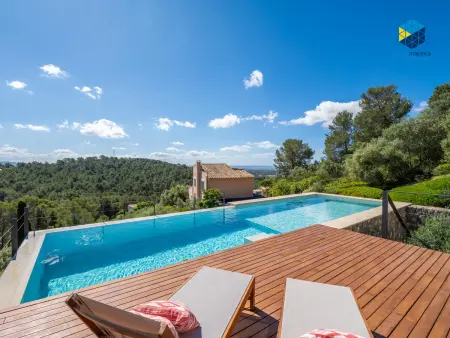 Location villa à Esporles, Villa à Esporles, piscine et clim - 6 pers.