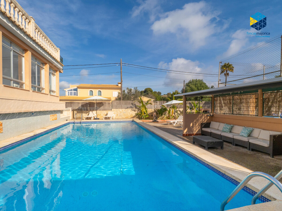 Villa 11 pers. Sa Cabaneta : piscine 30m, tennis, jacuzzi - Photo 2