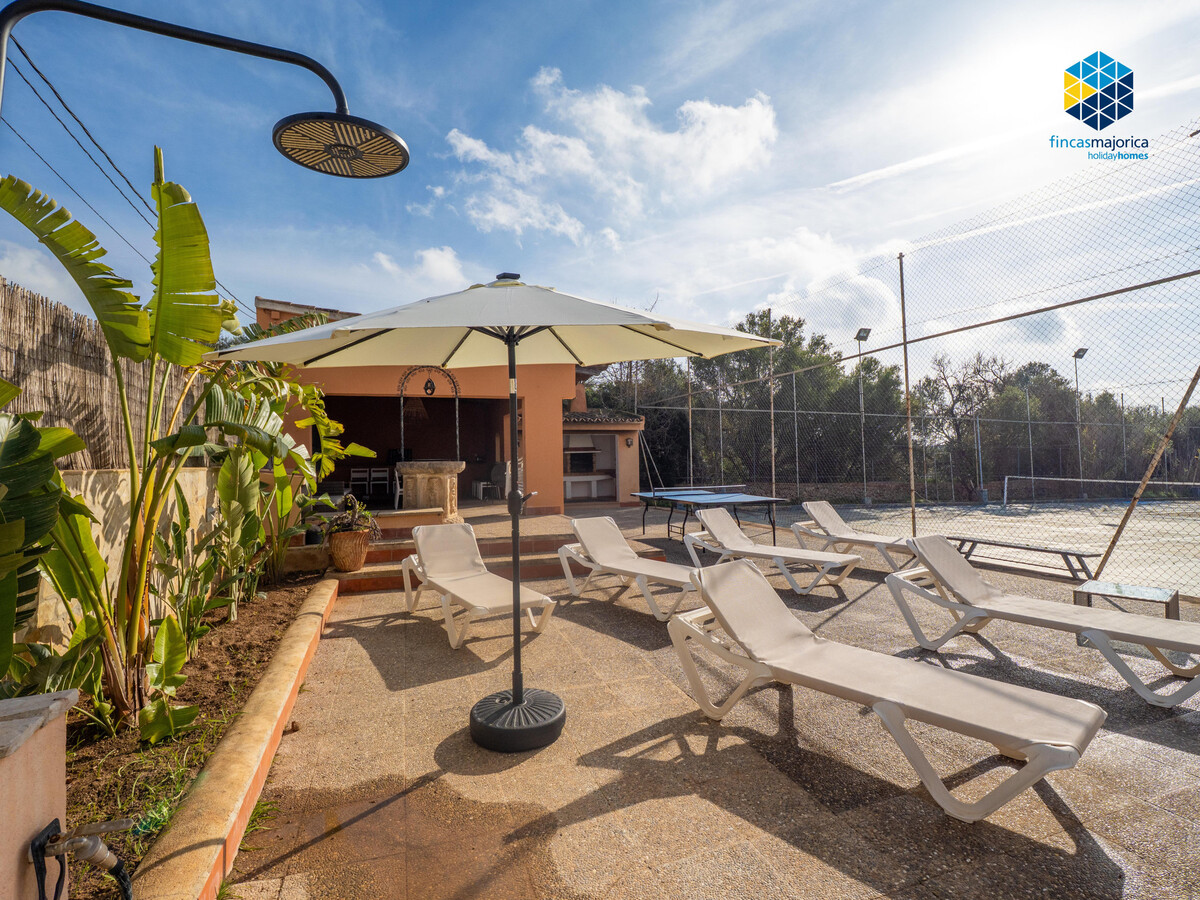 Villa 11 pers. Sa Cabaneta : piscine 30m, tennis, jacuzzi - Photo 4