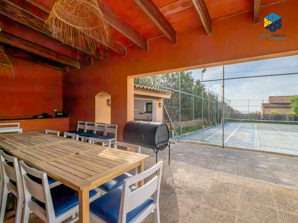 Villa 11 pers. Sa Cabaneta : piscine 30m, tennis, jacuzzi - Photo 7