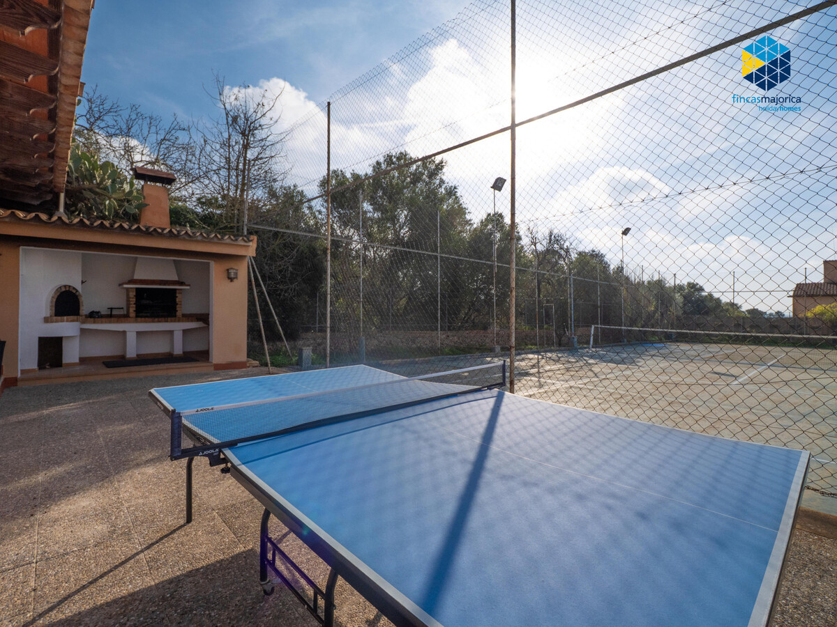 Villa 11 pers. Sa Cabaneta : piscine 30m, tennis, jacuzzi - Photo 29