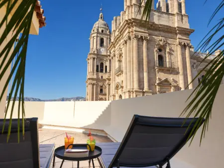 Penthouse vue cathédrale, terrasse 40 m² - Málaga : photo 1