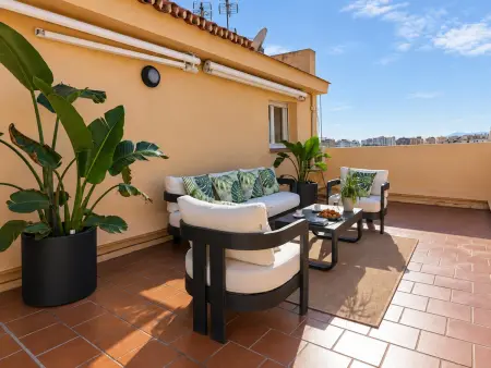 Penthouse vue cathédrale, terrasse 40 m² - Málaga : photo 3